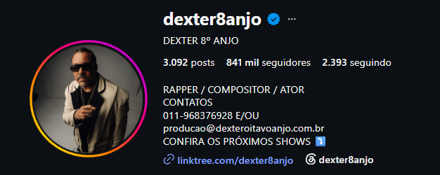 Perfil @dexter8anjo